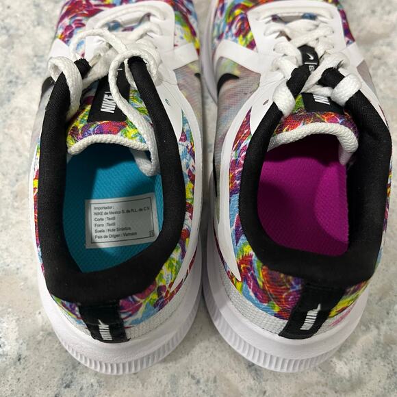 Nike Youth Size 4 CT5256-100 Downshifter Fable Kaleidoscope Running Shoe Sneaker - Picture 11 of 11